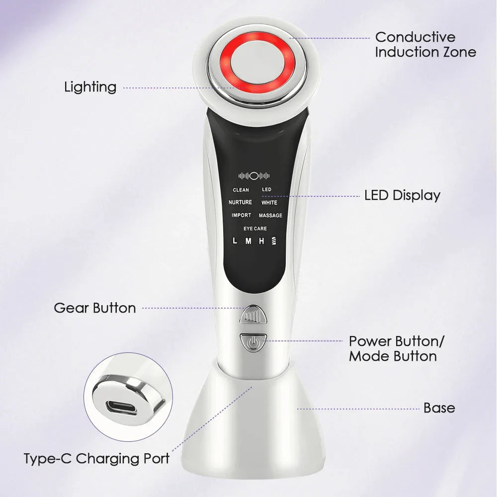 EMS Facial Massage Device — view 5