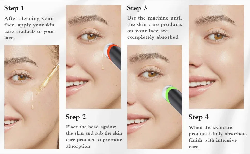 Facial EMS + IPL Skin Rejuvenation Beauty Device — view 9
