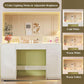 Extra Large 45.3 Inch Vanity Desk Illuminated Mirror