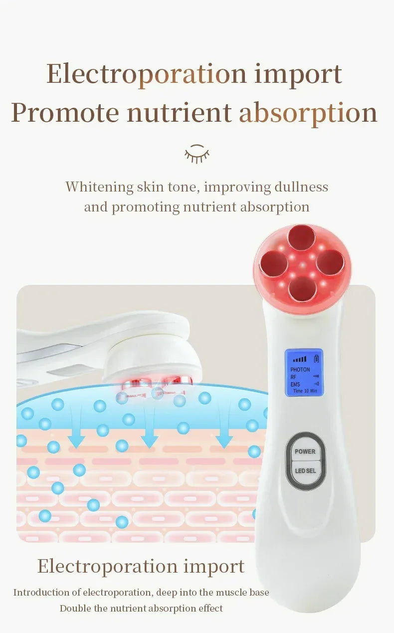 EMS Microcurrent & Photon Facial Device — view 16