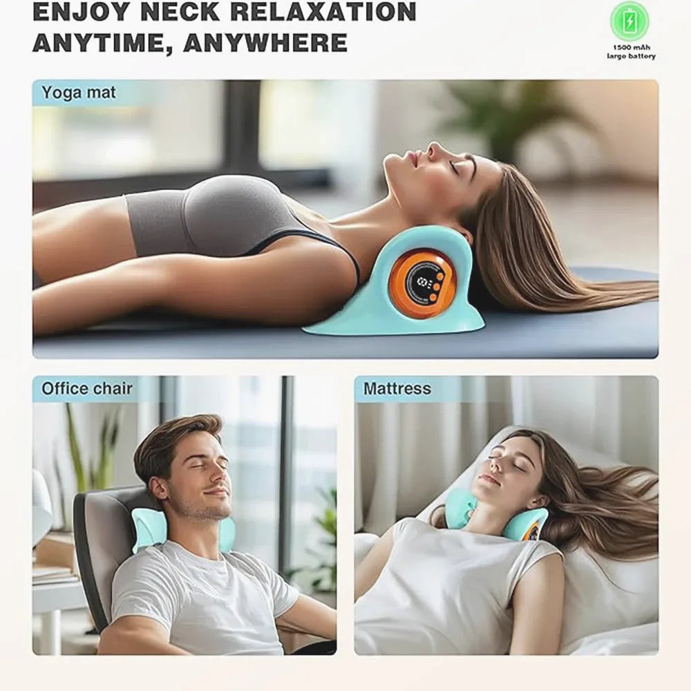EMS Wireless Neck Massager with Remote Control — view 6
