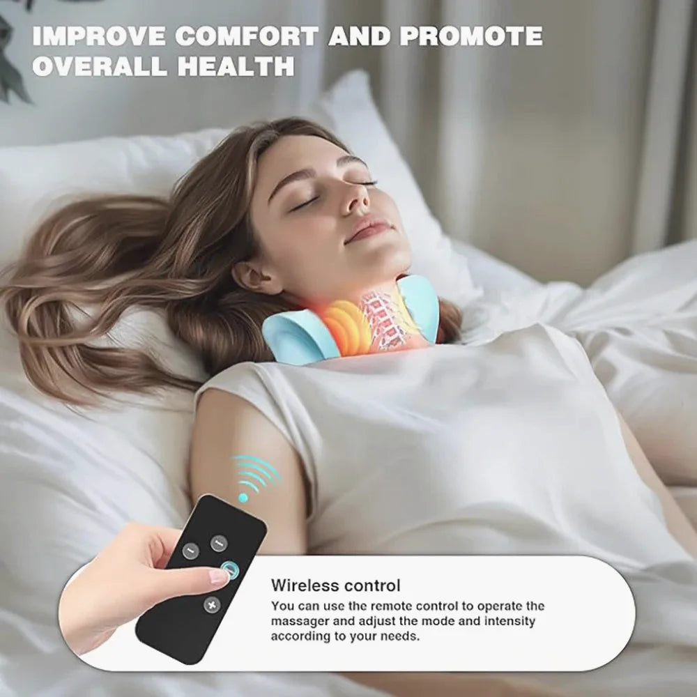 EMS Wireless Neck Massager with Remote Control — view 12
