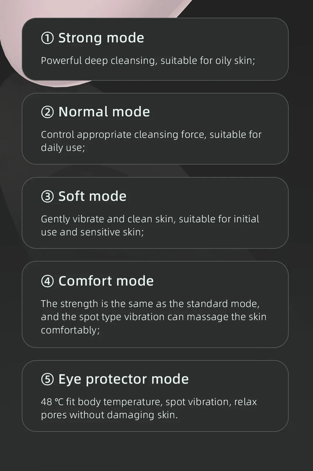 Sonic Heated Facial Cleansing Brush with Eye Massager — view 12