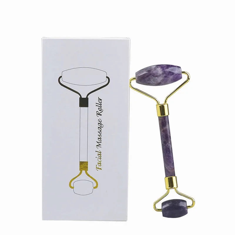 Amethyst Crystal Gua Sha & Massage Roller — view 12