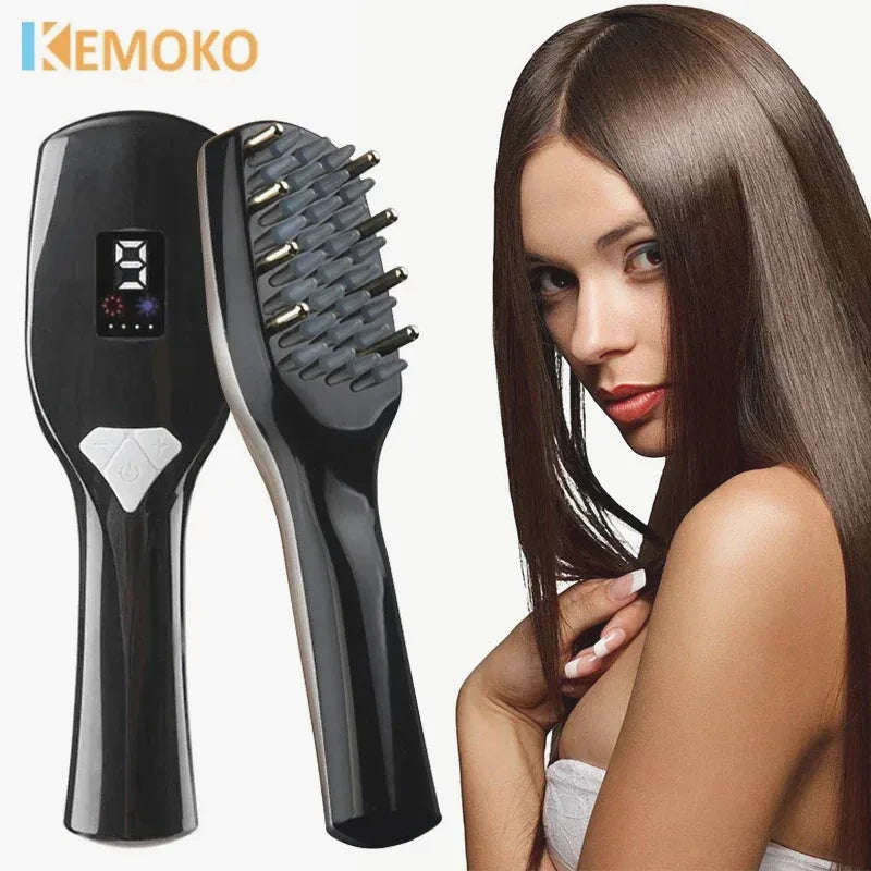 Vibration Scalp Massage Comb — Relaxing Scalp Care | Beautifully Within