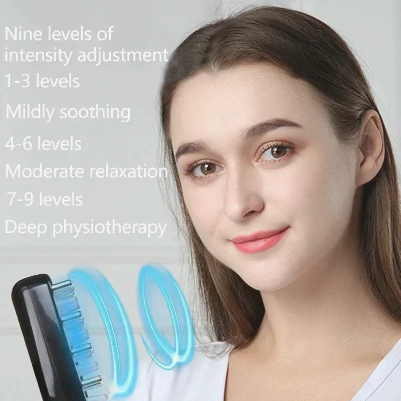 Vibration Scalp Massage Comb — Relaxing Scalp Care — view 2