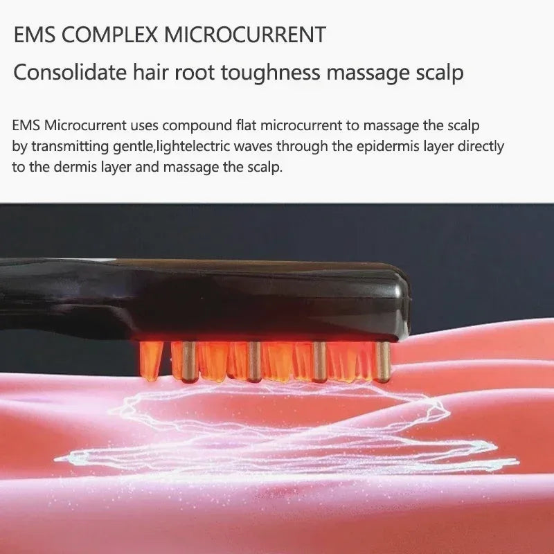 Vibration Scalp Massage Comb — Relaxing Scalp Care — view 4