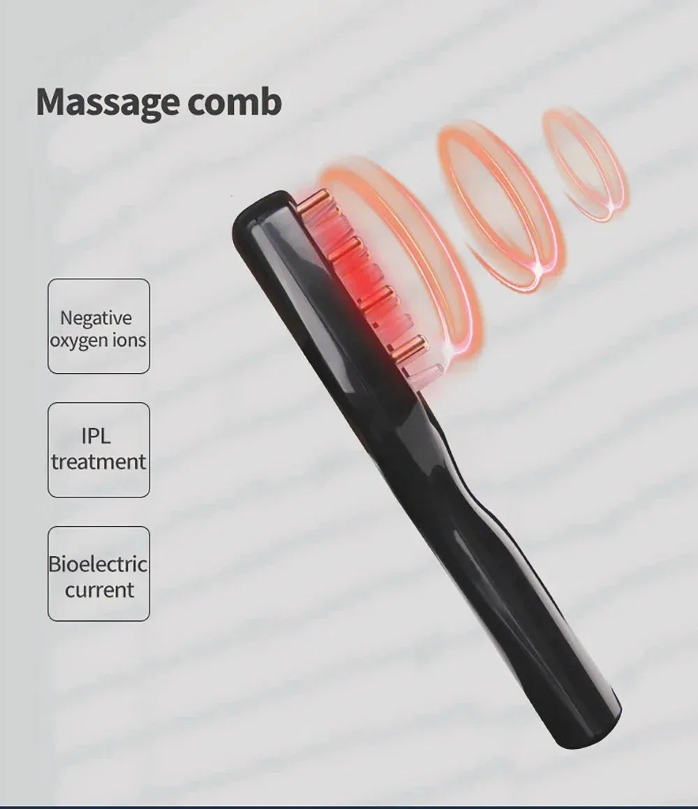 Vibration Scalp Massage Comb — Relaxing Scalp Care — view 13