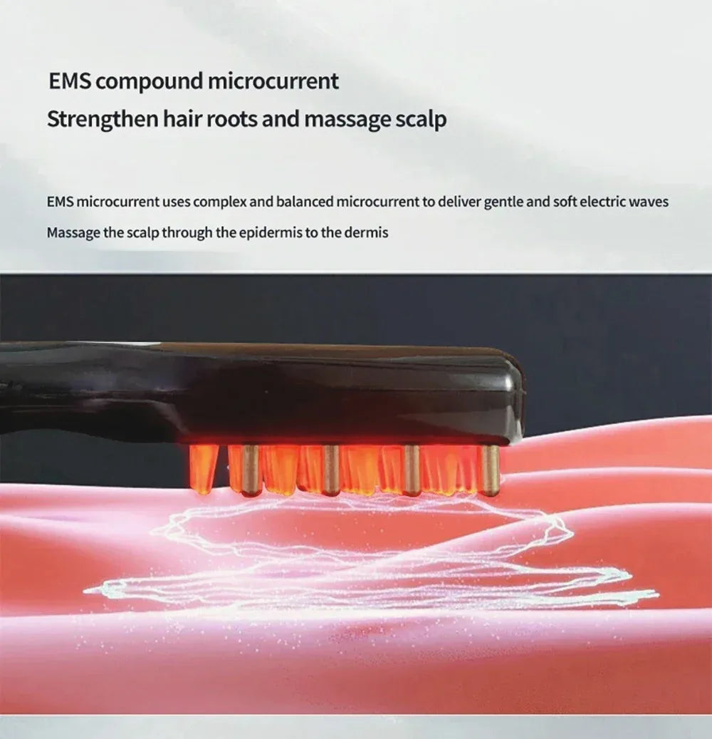 Vibration Scalp Massage Comb — Relaxing Scalp Care — view 18