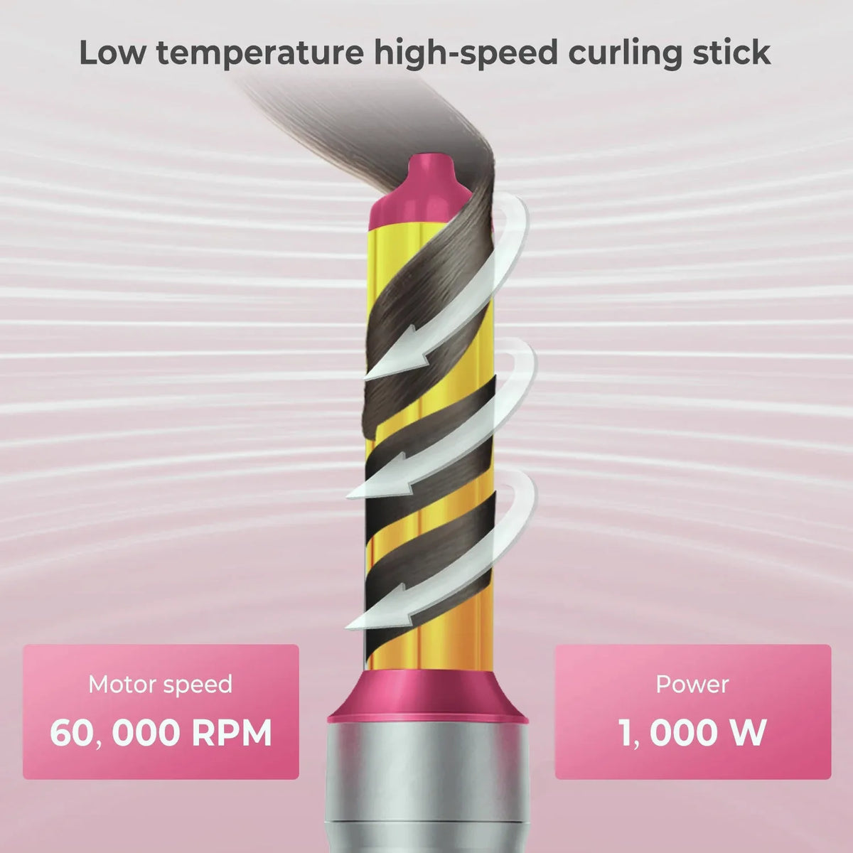 5-in-1 Negative Ion Hot Air Styling Brush — view 2