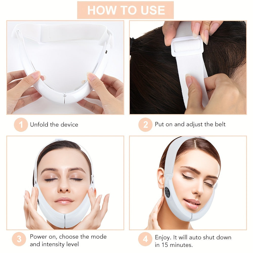 V-Line Face Massager Rechargeable Beauty Device-2