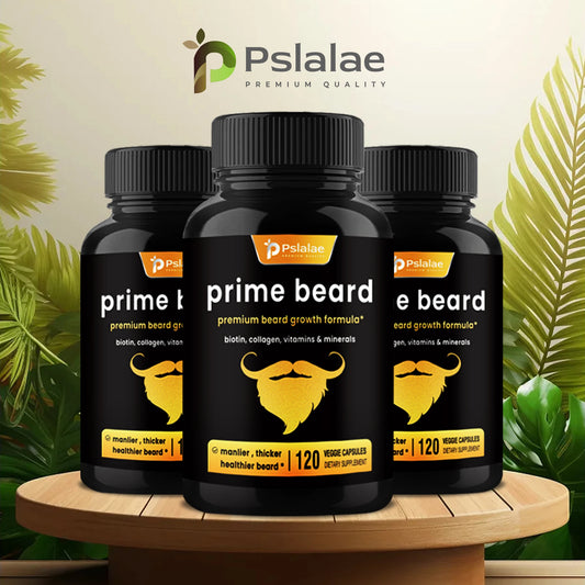 Beard Growth Vitamins – Biotin & Saw Palmetto