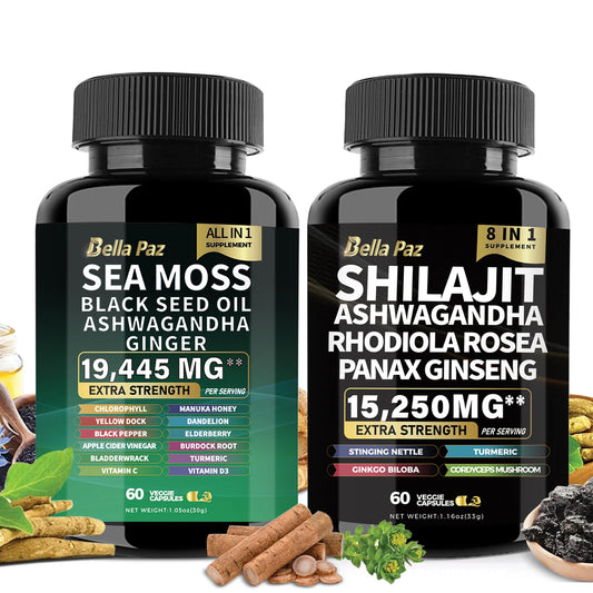BellaPaz Herbal Supplement Bundle (2 Bottles)