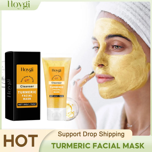 Turmeric Facial Mask – Deep Cleansing & Oil Control