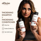 Coffee+ Thickening Shampoo & Conditioner – Volume & Shine
