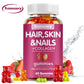 Hair, Skin & Nails Gummies with Collagen – Beauty & Joint Support (60 Ct)