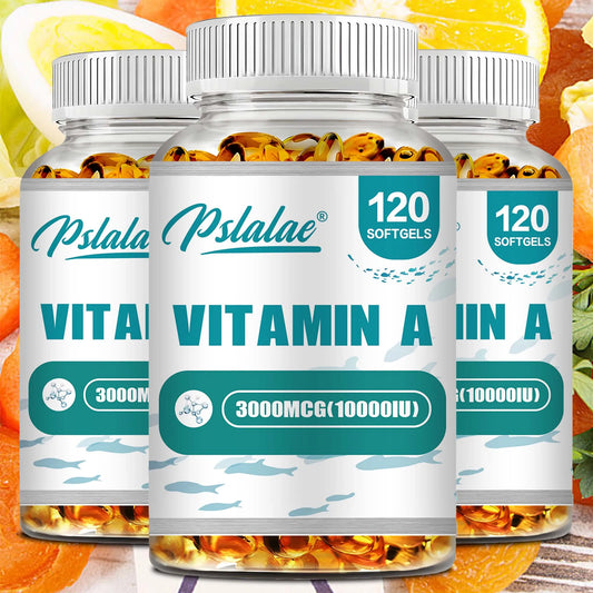 Vitamin A 3000mcg Capsules – Vision, Immune & Cellular Health (120)