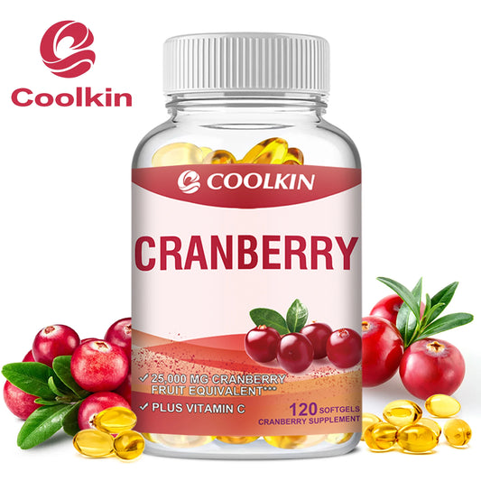 Cranberry + Vitamin C Supplement – Urinary & Kidney Health (120)