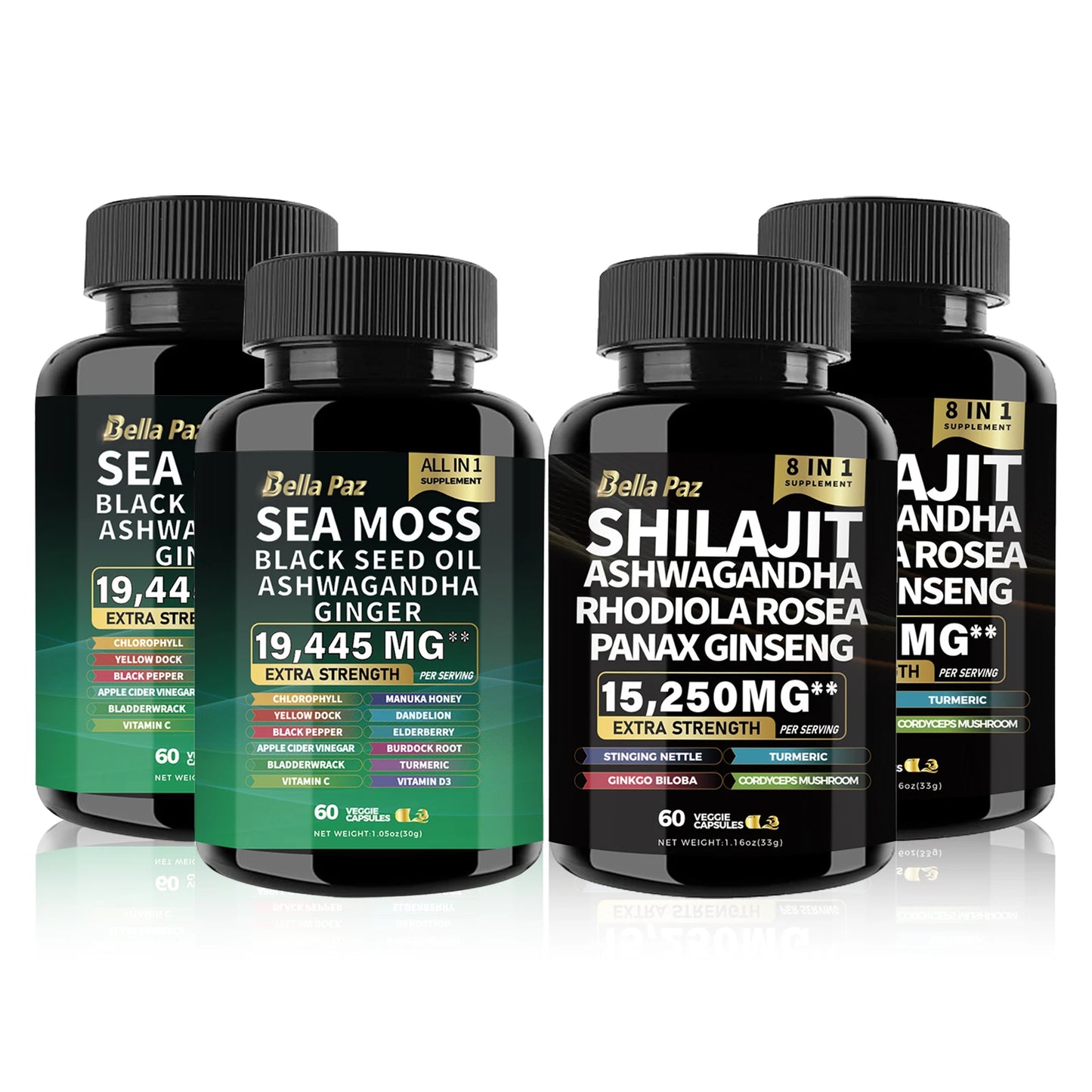BellaPaz Herbal Supplement Bundle (2 Bottles)