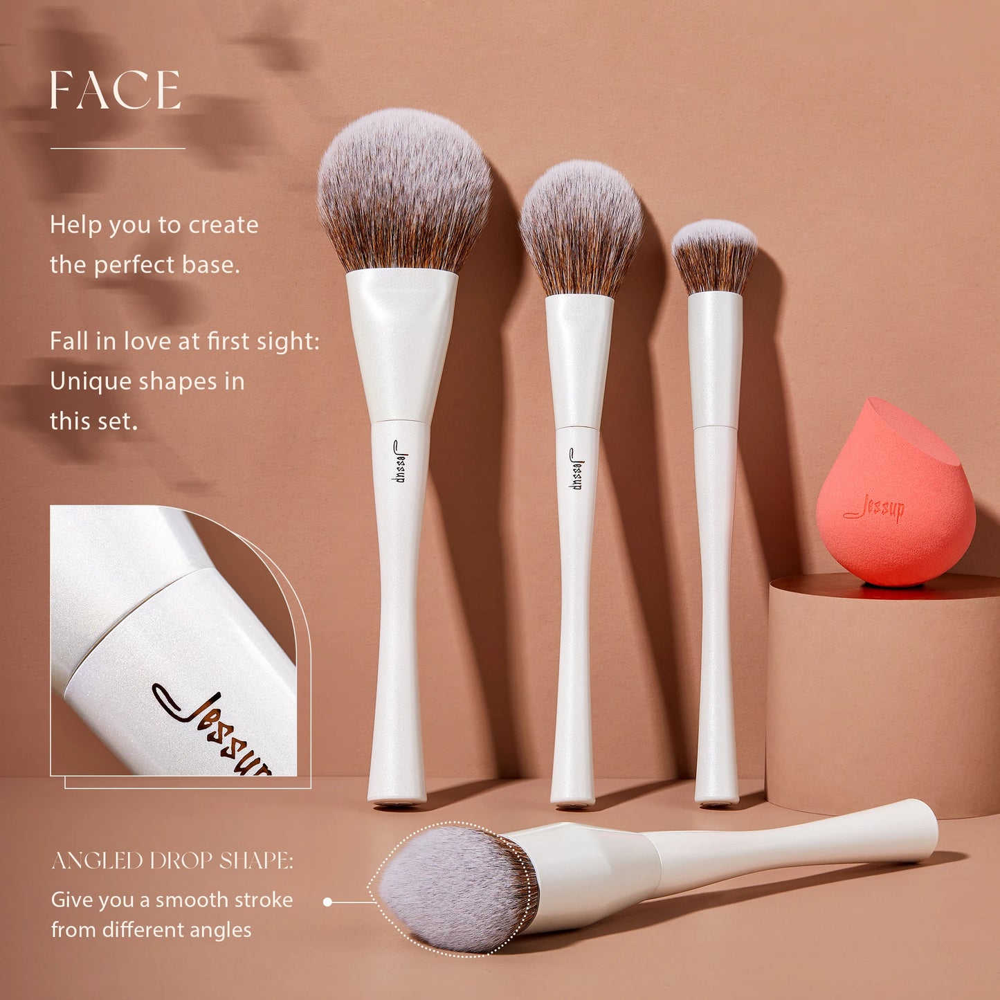 Jessup Makeup Brush Set – Professional Gift Kit