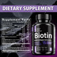 Biotin with Collagen & Keratin – Hair, Skin & Nail Support (120 Ct)