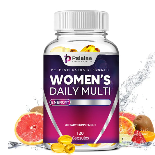 Women’s Daily Multivitamin Capsules – Heart, Brain, Skin & Hair (120 Ct)