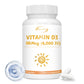 Vitamin D3 4000IU – Bone, Teeth & Immune Support (120 Ct)