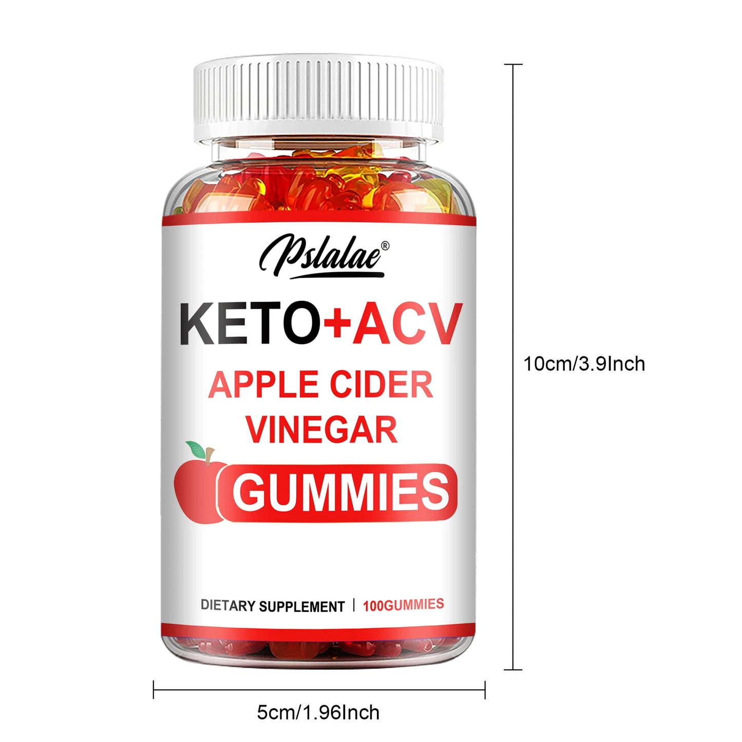Keto + ACV Gummies – Weight Loss, Heart & Skin Support (100)