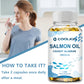 Salmon Oil Capsules (120) – Omega-3 EPA & DHA for Heart & Brain