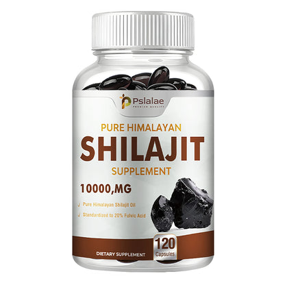 Shilajit Capsules – Detox, Nutrient Absorption & Stress Relief (120)