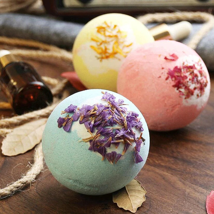 Essential Oil Bath Bomb Balls — Turn bath time into a moment of calm with these essential oil bath bomb balls | Beautifully Within