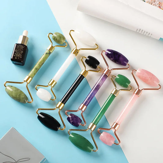 Jade Roller & Gua Sha Set – Face Lifting Massage Tools