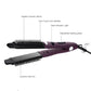 Portable 2-in-1 Hair Styler – Ceramic Straightener & Curler