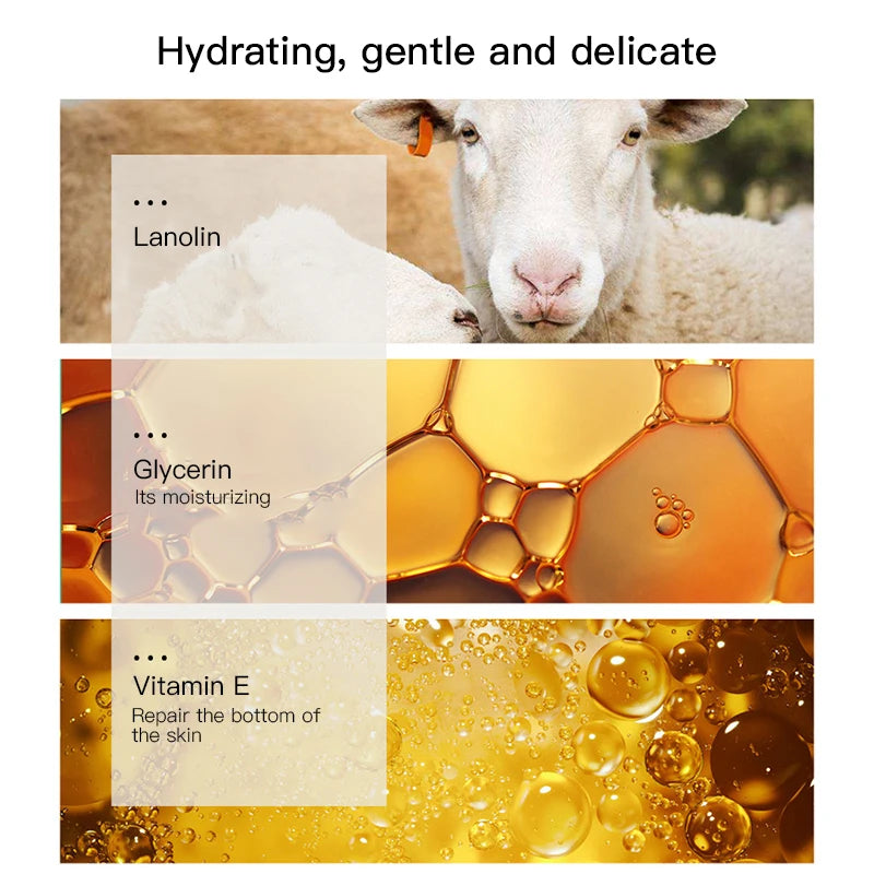 Australia Sheep Oil Face Cream – Lanolin Anti-Aging Moisturizer