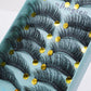 10 Pairs 3D False Eyelashes Natural