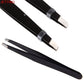 Stainless Steel Slant Tip Tweezer – Eyebrow & Facial Hair Removal