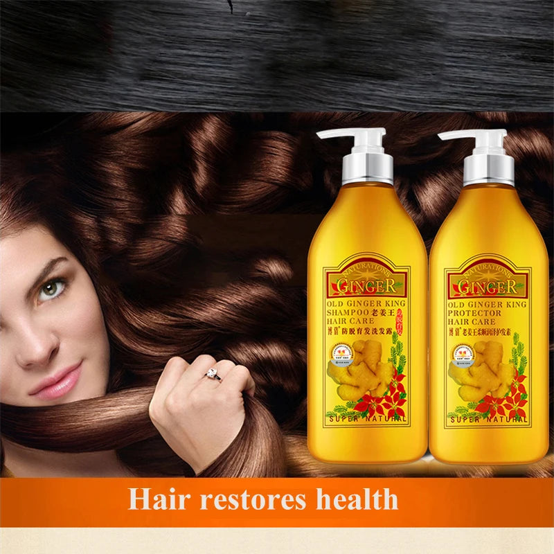BOQIAN Ginger Shampoo & Conditioner – Root & Scalp Care