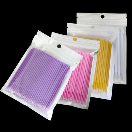 100pcs Disposable Mascara Wands