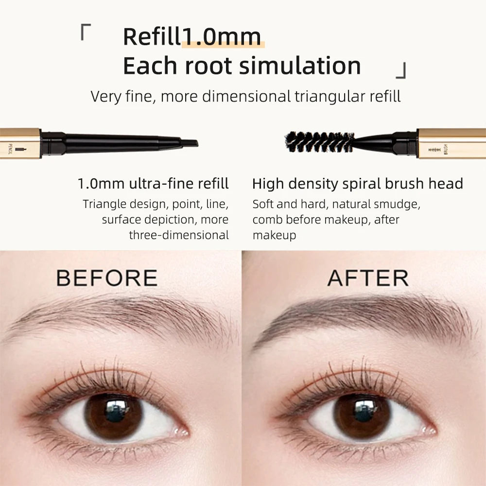 Double Head Eyebrow Pencil Waterproof