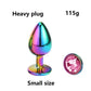 Crystal Metal Anal Beads Plug Set