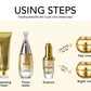 AILKE 24K Gold Skincare Set – Essence, Toner & Cream
