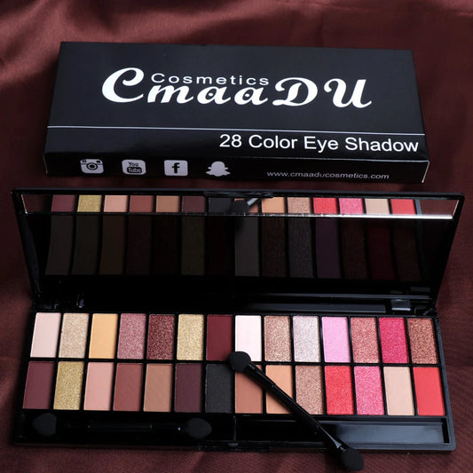 28 Color Nude Eyeshadow Palette