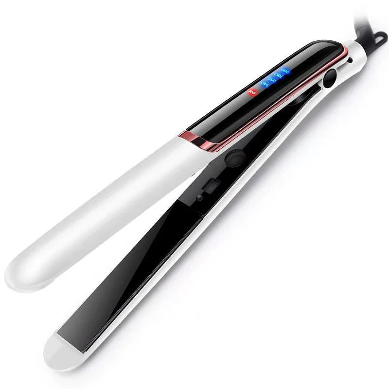 2-in-1 Hair Styler – Ceramic Straightener & Curling Comb