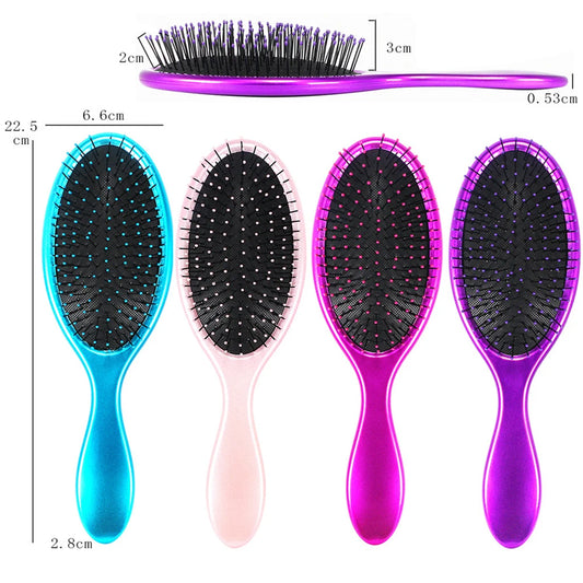 Anti-Static Scalp Massage Brush – Cushioned Detangling Comb