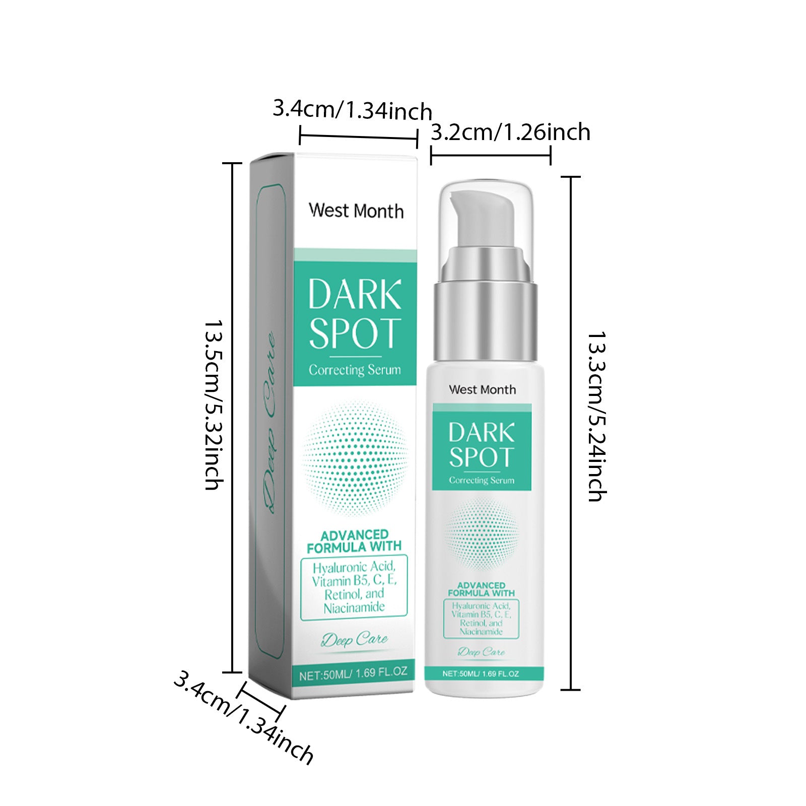 Niacinamide Facial Serum Fade Fine Line Moisturzing Brightening Rejuvenation Shrink Pores Fade Melanin Vitamin C Serum Skin Care