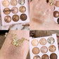 Chocolate Blush & Eyeshadow Palette – 9 Colors