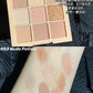 Chocolate Blush & Eyeshadow Palette – 9 Colors