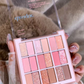 Chocolate Blush & Eyeshadow Palette – 9 Colors