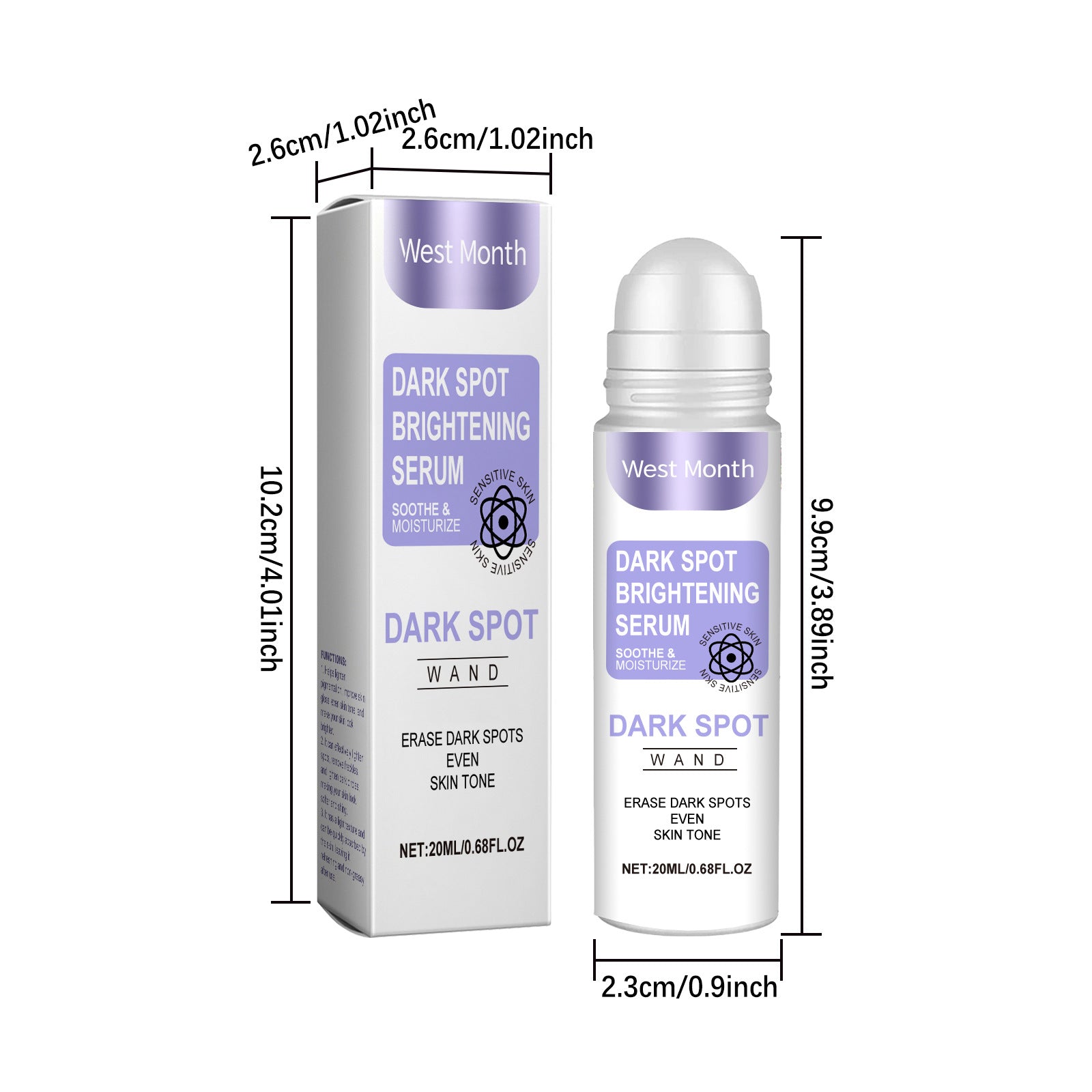 Niacinamide Facial Serum Fade Fine Line Moisturzing Brightening Rejuvenation Shrink Pores Fade Melanin Vitamin C Serum Skin Care