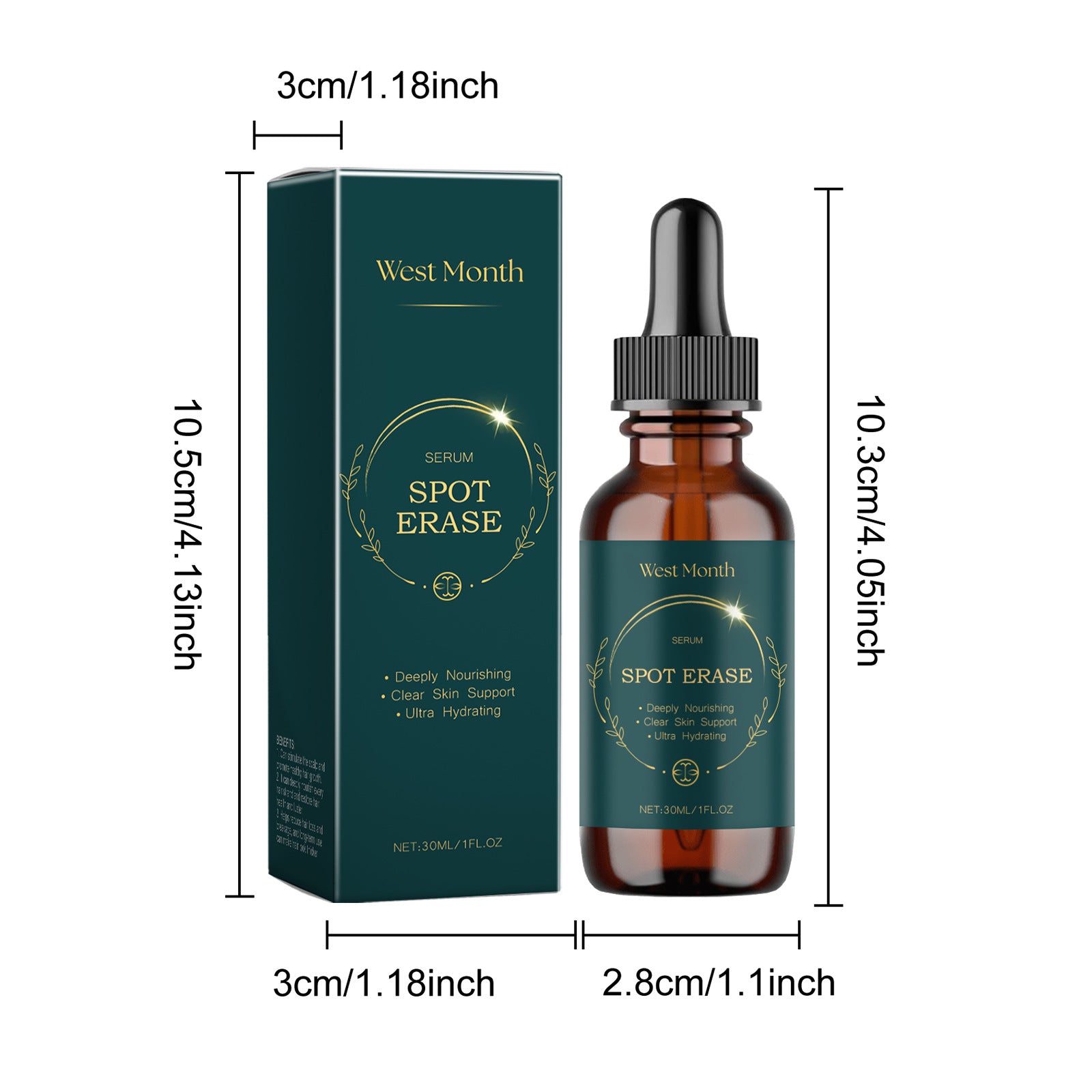 Niacinamide Facial Serum Fade Fine Line Moisturzing Brightening Rejuvenation Shrink Pores Fade Melanin Vitamin C Serum Skin Care
